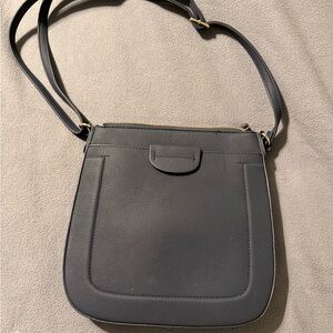 Elegant Navy Blue Women's Shoulder Bag